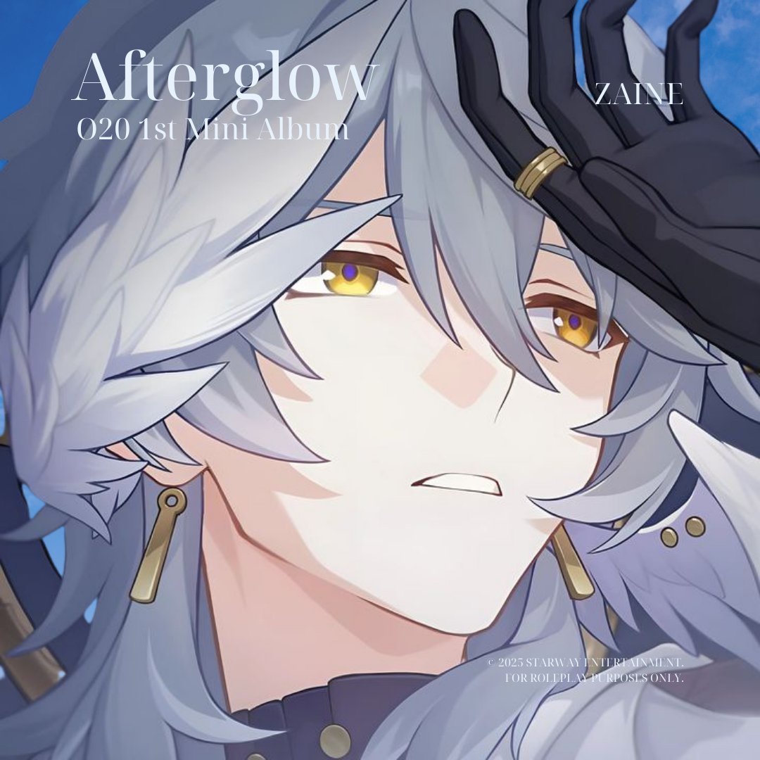 ㅤ
STARWAY ENTERTAINMENT

𝑂20
1ST MINI ALBUM: 𝐀𝐟𝐭𝐞𝐫𝐠𝐥𝐨𝐰
↬ TEASER : ZAINE

27.09.25ㅤ
ㅤ