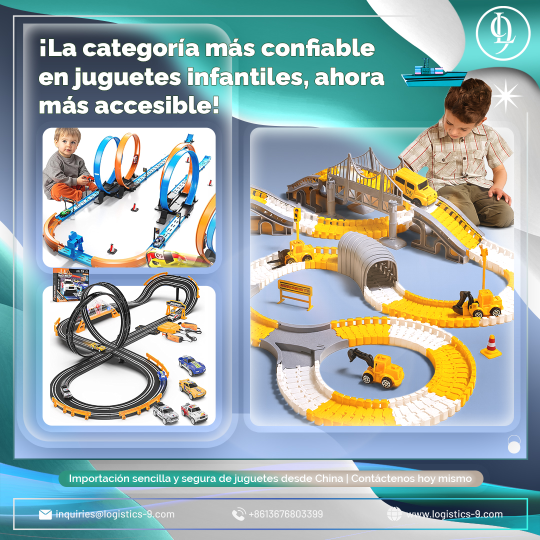 logistics9sp's tweet photo. Pistas de juguete | Abastecimiento en China

#logistics9 productosdeChina #chinatoyourdoorstep #hechoenChina #importación #chinaimportaciones #ComprasEnChina #productosalpormayor #ExploreChina https://t.co/z825albm7e