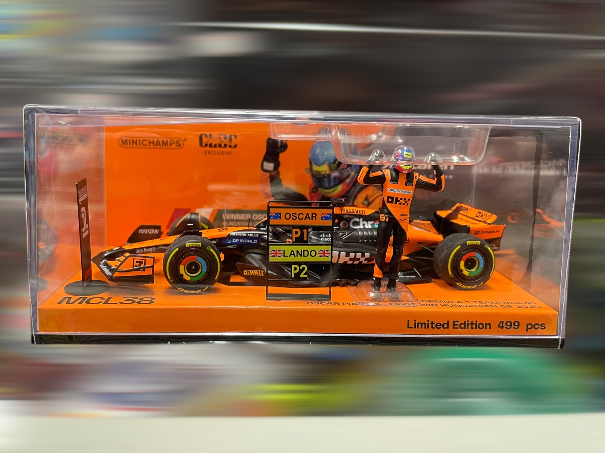 kyoko1/43 マクラーレン MCL38 初優勝 O.ピアストリ 予約] CLDC特注ミニチャンプス 1/43 マクラーレン MCL38