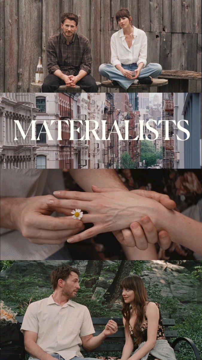 #Materialists, una de las películas que más he disfrutado y que más me han gustado de este 2025. ❤️