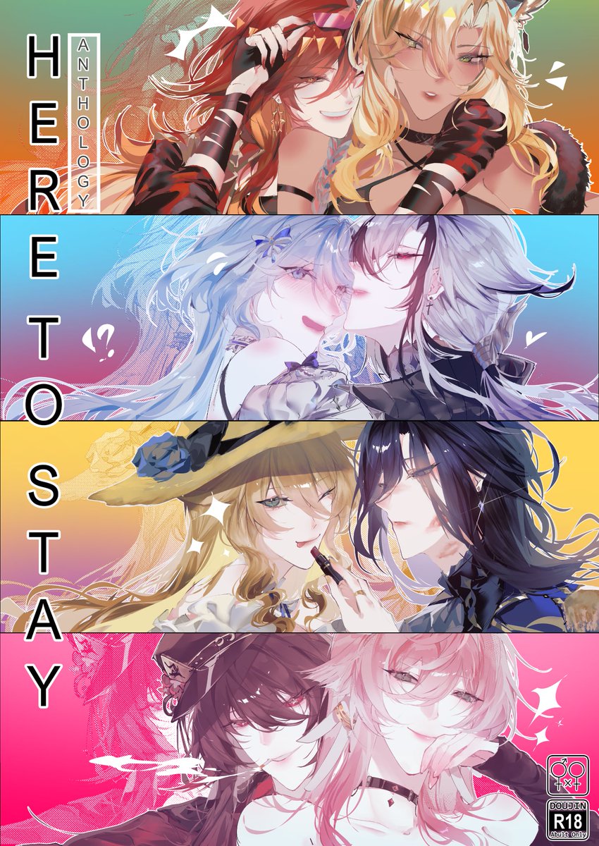 ซุ่มทำกันมานาน เปิดพรีค่ะ
[Pre-Order] Doujinshi Genshin Impact Anthology : Here to Stay
ไซต์ : A5 | 120+P
Reat : R18+ / Futanari
ราคา : 400 บาท
surl.li/tsrcgh  

ระยะเวลา วันนี้ - 15 ตุลาคม 2568
#CA10_SAT #CA10  #Arlefuri #Hufei #Mavuinen #Clorivia