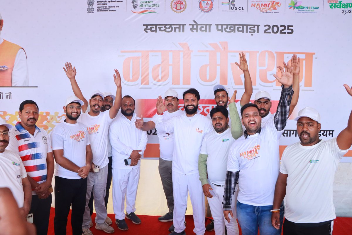Together, we can build an India free from addiction and full of energy. #NaMoYuvaRun75 #NashaMuktBharat