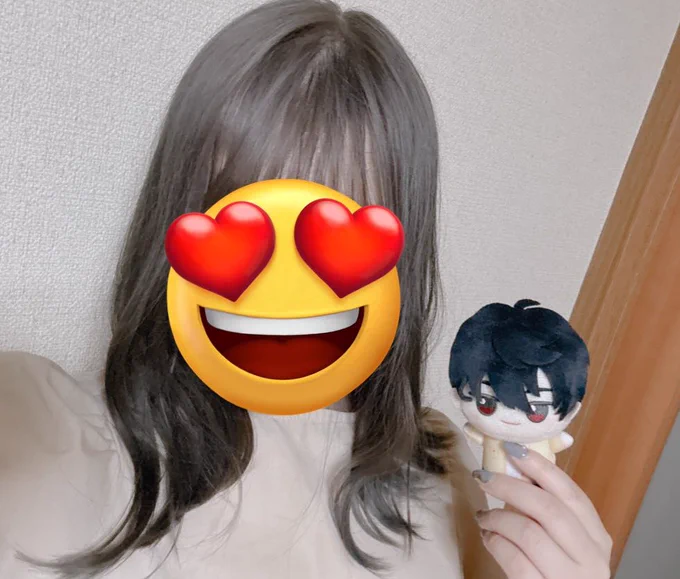 髪色グレージュにした〜可愛い色すぎる
