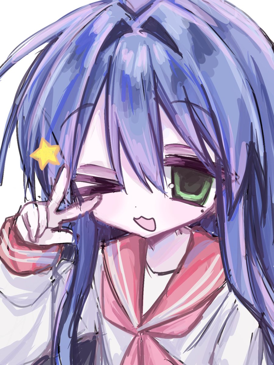 #らきすた #泉こなた #イラスト