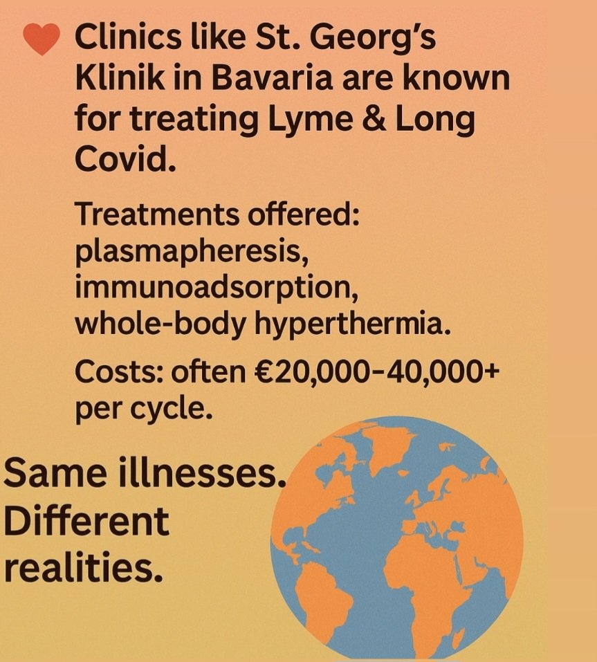SaveLizNevra's tweet image. Felt sad, hurt, solidarity &amp;amp; anger at #BellaHadid &amp;amp; #YolandaHadid &apos;s posts? You’re not alone.

💙 Same Conditions, Different Realities 💙
We share the same illnesses — Lyme, POTS, PMDD, MCAS — but not the same access.

💔 Illness doesn’t discriminate.
💸 Access to care does.