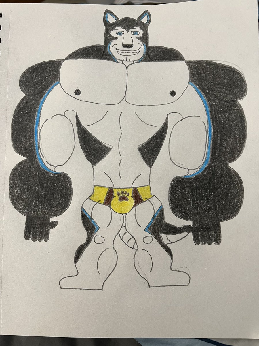 A special gift drawing for <a href="/Veyvixen/">Veyvix🤍</a> it’s his OC the Beach Husky, I wanted to do a drawing of his husky, because I love him so much, I think he’s so awesome.