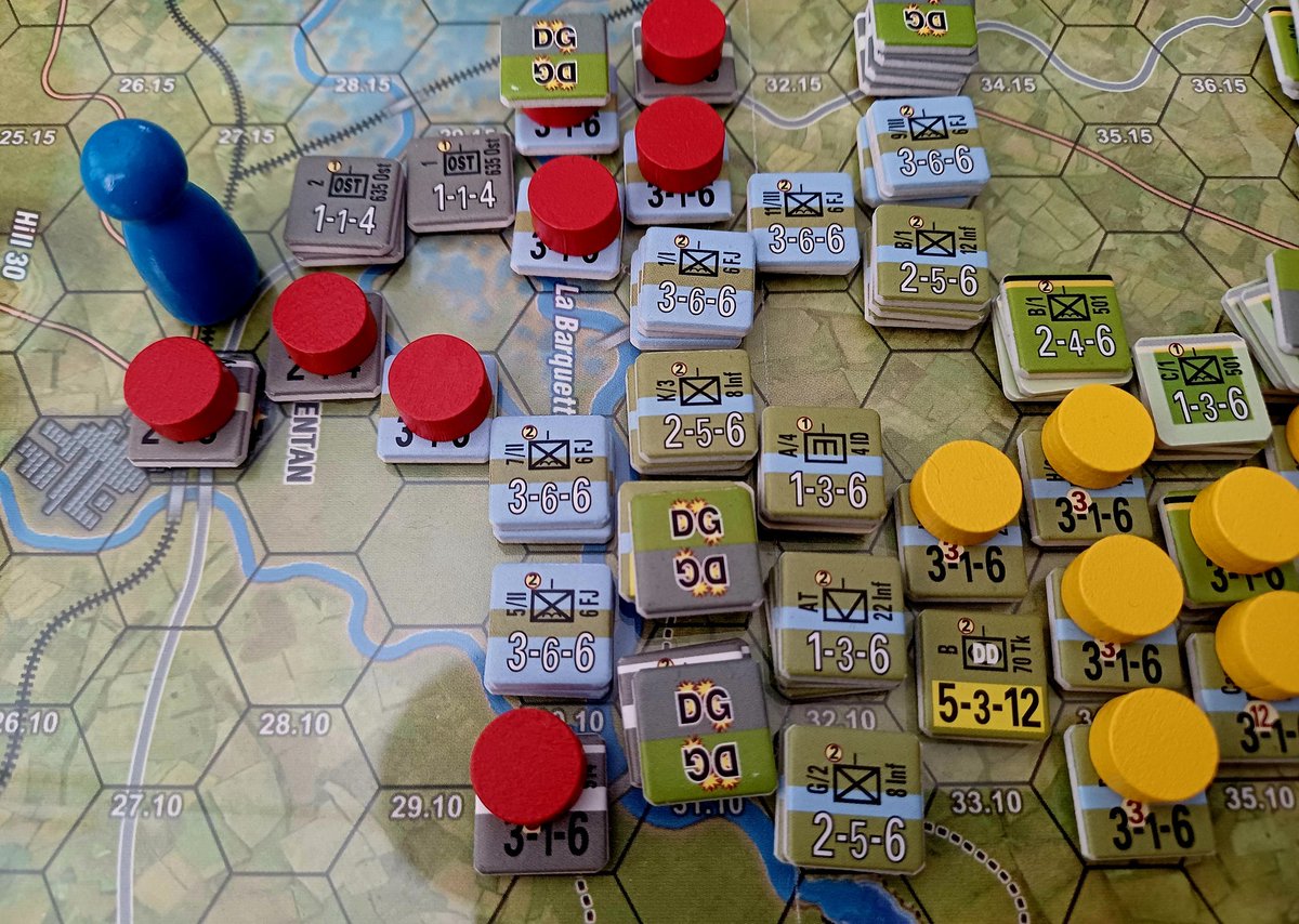 vanlast2's tweet photo. #SCS #StandardCombatSeries
#DayOfDays #UTAH
Carentan es objetivo prioritario de los aliados. He mandado a esa zona a elementos de la 4 división de infantería pero está siendo muy complicado hacerse con esos puentes, defendidos principalmente por fainhelljager y 352 de infantería. https://t.co/FObnkTLtQb