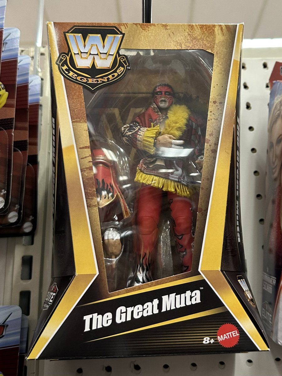 WWEエリートレジェンド ザグレート ムタ シリーズ27 限定フィギュア 2025 WWE Mattel Elite Collection Legends Series 27 Great