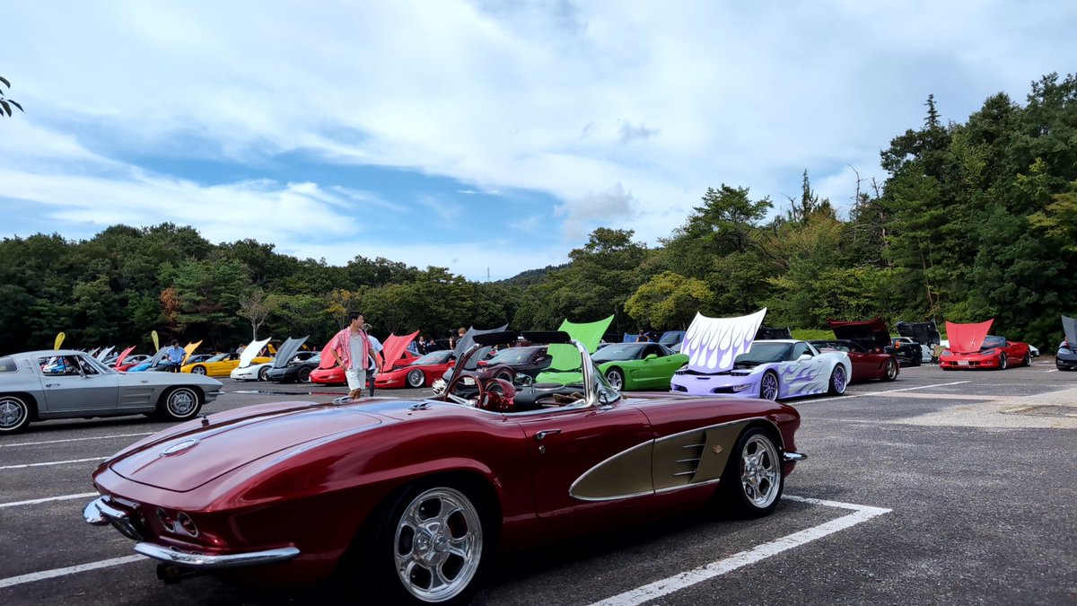 CLJM参加してました！
これだけの台数のコルベットが集まると圧巻の一言…
コルベットで繋がった皆様とも久しぶりにお会い出来て最高に楽しい時間でした！
ありがとうございました！