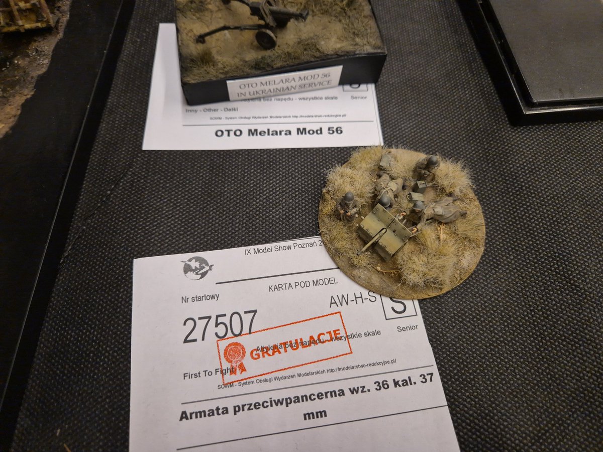 RobertCzulda's tweet image. Nie ma dramatu na modelarskiej wystawie w Poznaniu.

#ttmodelarze #scalemodel