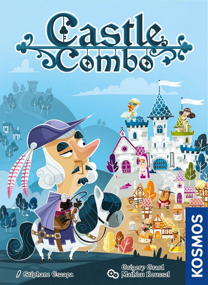 #Werbung "Castle Combo" ist ein kurzweiliger, schnell gespielter Tableau-Builder, Testbericht und Video: spielkultisten.de/rezensionen/c/…