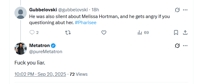 gubbelovski's tweet image. q.e.d Metatron is a #Pharisee