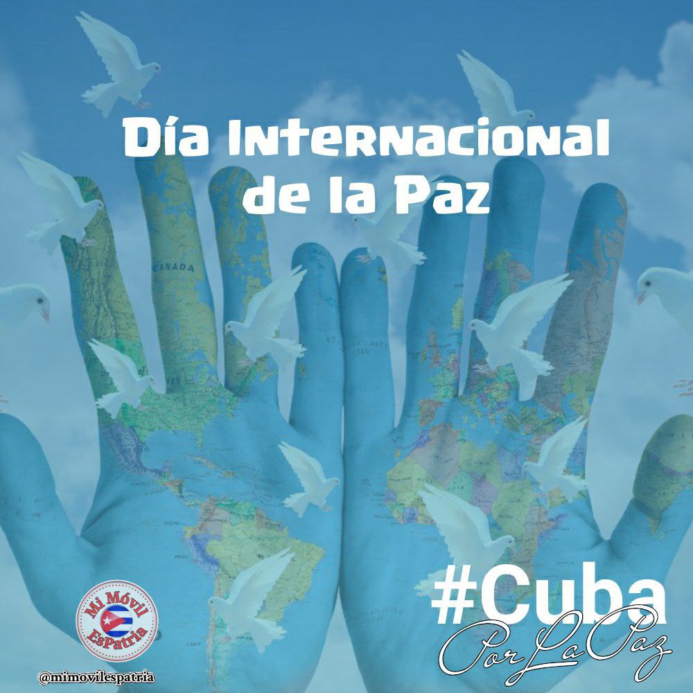 Luchar por la paz...
🕊️🕊️🕊️🕊️🕊️🕊️🕊️

«La lucha por la paz significa luchar por salvar a la Humanidad de una destrucción apocalíptica, por salvar cientos de millones de vidas de hombres, mujeres, jóvenes, ancianos y niños» #FidelCastroRuz
#CubaPorLaPaz
🇨🇺❤️✌️
