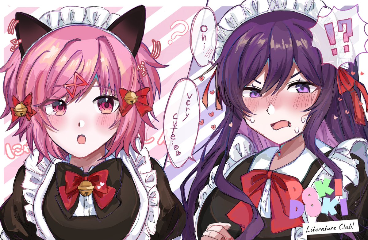 ユリナツ💜🩷
#DokiDokiLiteratureClub
#DDLC
#ドキドキ文芸部