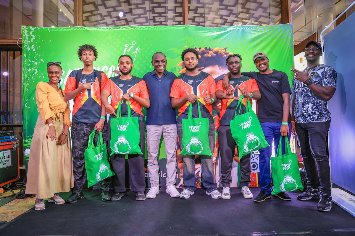 ESF_Kenya's tweet photo. We are happy to share that @SafaricomPLC through @SafaricomHook has sponsored three of our esports teams with gaming phones and accessories following their exemplary performance that saw them qualify for the @PUBGMOBILE African Championship. https://t.co/jpWssrqKdK