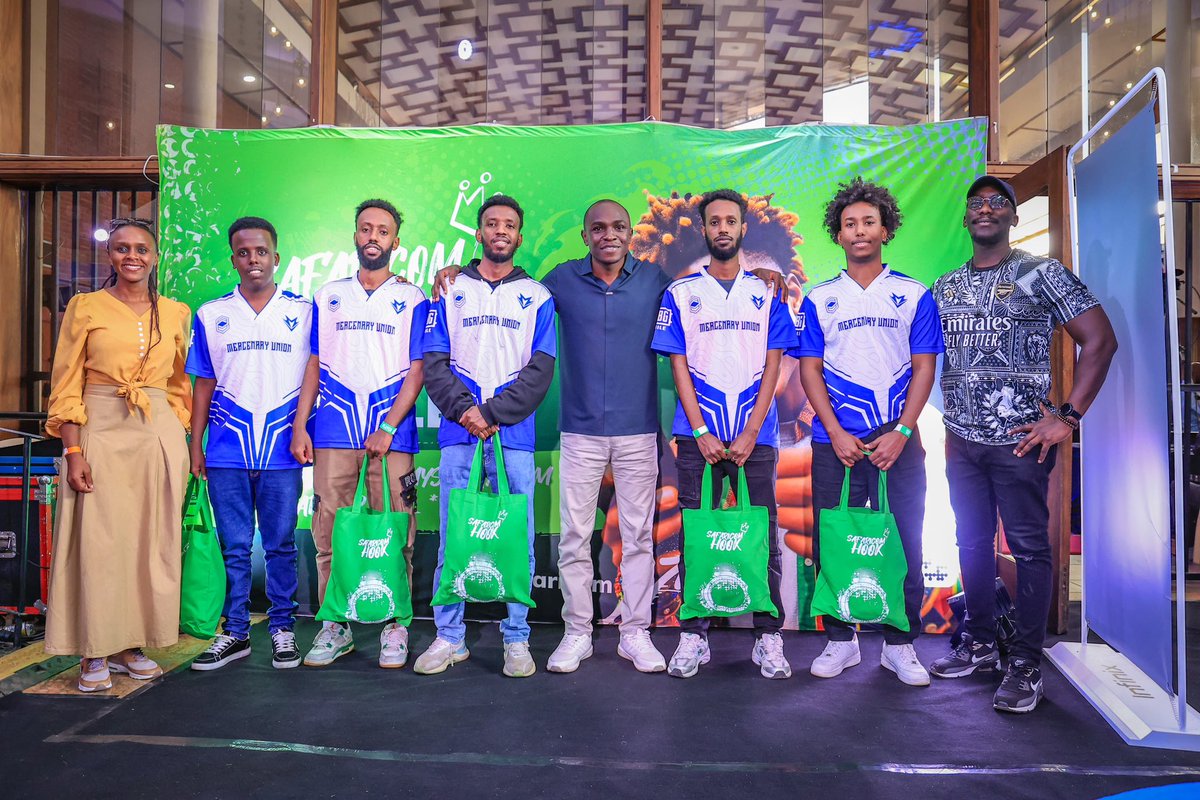 ESF_Kenya's tweet photo. We are happy to share that @SafaricomPLC through @SafaricomHook has sponsored three of our esports teams with gaming phones and accessories following their exemplary performance that saw them qualify for the @PUBGMOBILE African Championship. https://t.co/jpWssrqKdK