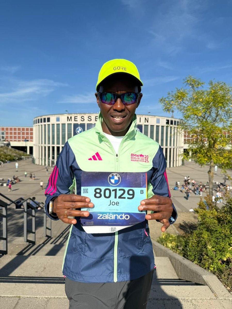 Kenya Pipeline CEO Joe Sang has crossed the finish line at the Berlin Marathon with a time of 3:00:57.

Congrats!

#BerlinMarathon