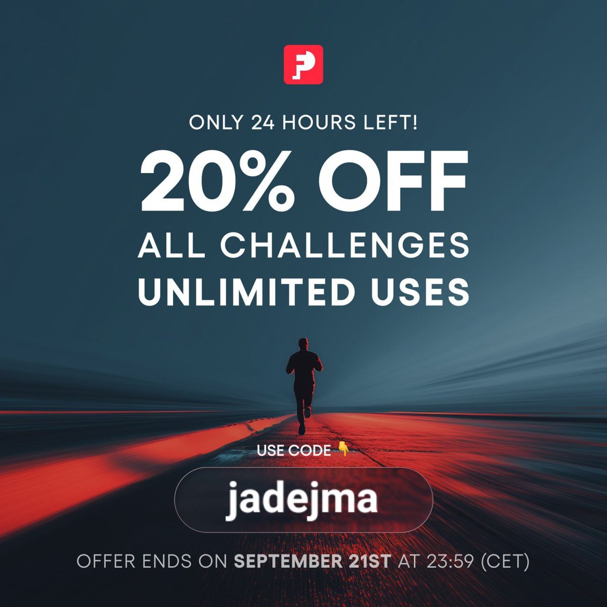 You have less than 12hours left to join <a href="/FunderProfx/">FunderPro</a> at an amazing 20% OFF ! 

That's 20% cheaper than before ! 

Code "jadejma" unlocks it for you instantly! 🩸🫵🏽

Don't miss out , start your week as a FunderPro trader ❤️
funderpro.cxclick.com/visit/?bta=417…