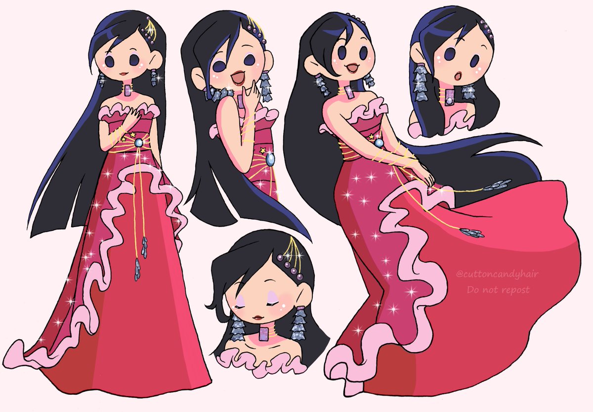 cuttoncandyhair's tweet image. ✨ doodles of Musa in her season 3 ballgown ✨

#winxclub #winx #musa #winxclubmusa #winxmusa