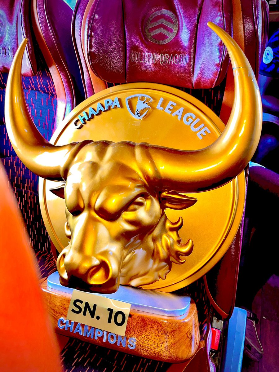 We have the most beautiful passenger on board! We are the <a href="/ChaapaLeague/">Chaapa League</a> CHAMPIONS SEASON 10!
#RoadToTheKraal