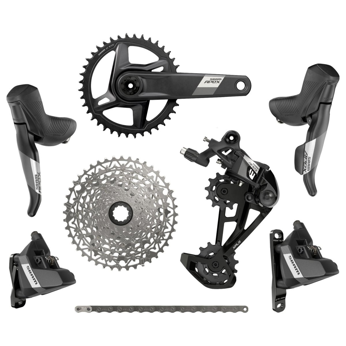 SRAM Apex1 グループセット 11s SRAM】APEX1 グループセット | Humhumhug Online Shop