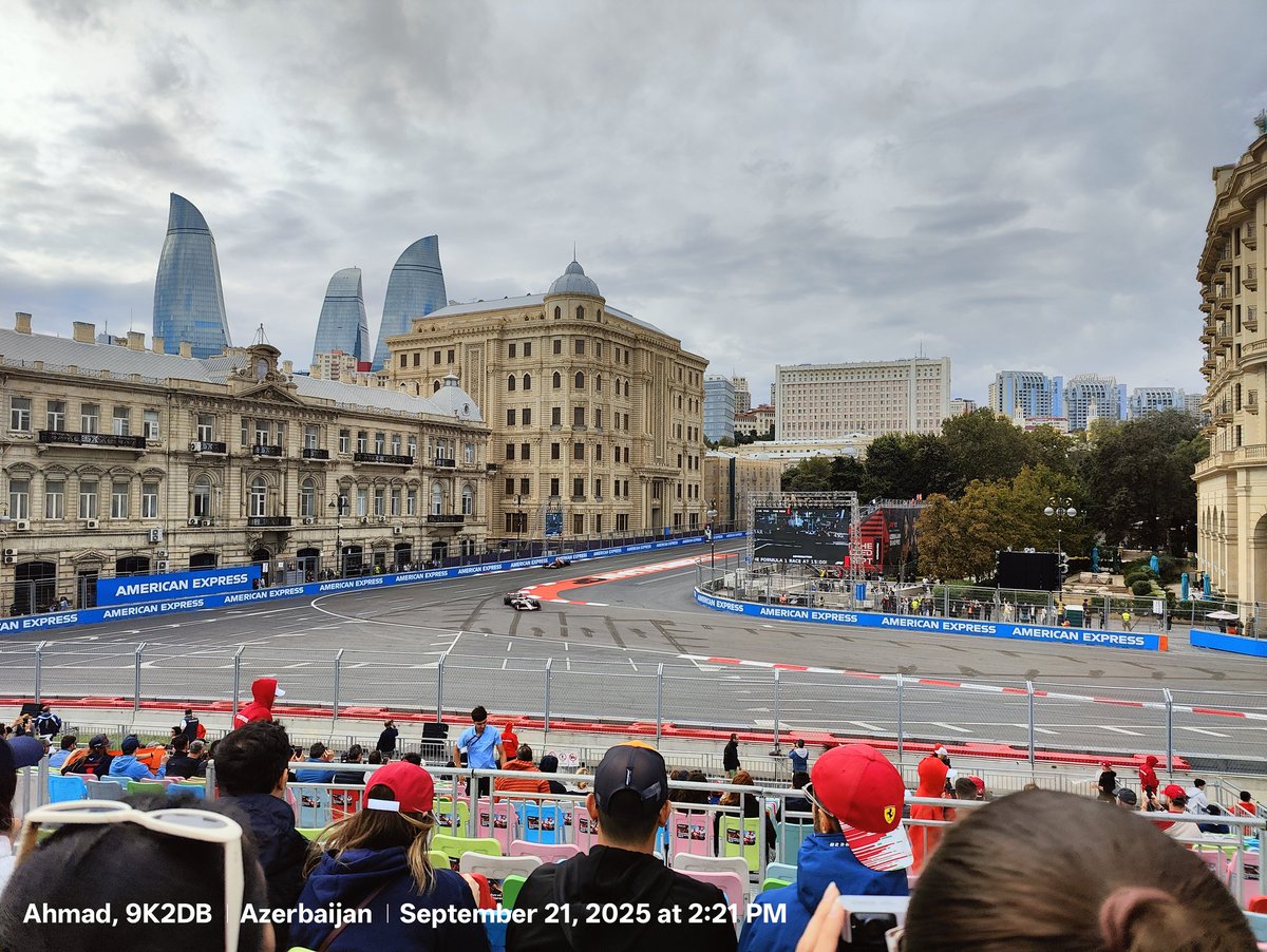 light70y's tweet photo. 🔥 Pre-race tire heating is key in F1! Drivers need the right temp window for grip, stability &amp; launch off the line. Too cold = no traction, too hot = early wear. The balance starts before lights out! 🏎️⚡
#F1 #BakuGP #AzerbaijanGP #RaceDay #Formula1 #F1Baku https://t.co/WLrt2xxNoR