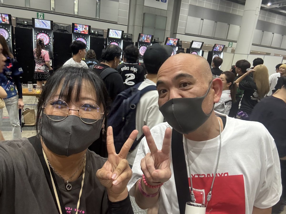 ダーツ祭り2日目
友達の応援に参加。
楽しかったー