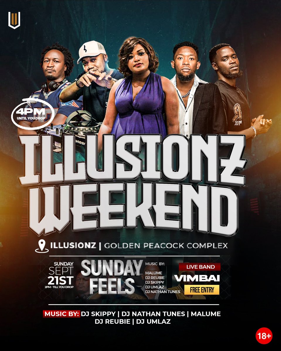 Illusionz Weekend 🙌 lero nde kuyakanso motto kwambiri go konko tikasangalale 

#sundayfeels
#IllusionzWeekend