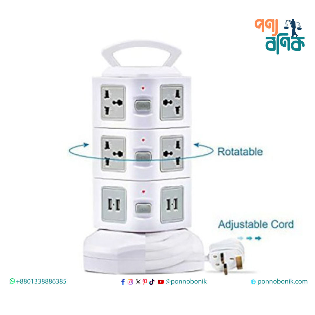 PonnoBonik's tweet image. 🔌 3 Layer Multi Plug with USB – Power Up Smarter! ⚡
Stay powered up, anytime!
✅ 10 AC + 4 USB Ports
✅ Rotatable &amp;amp; Space-saving
✅ Built-in Safety Protection
Perfect for Home 🏠 | Office 🏢 | Desk Setup 💻

#MultiPlug #SmartLiving #TechEssentials