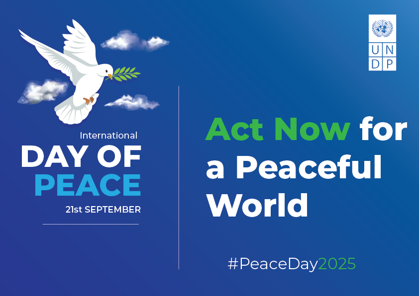 undpsouthsudan's tweet photo. This #peaceday2025 , We join the global call “Act Now for a Peaceful World". 

Let us all to #ActNow to promote unity and sustainable peace in #SouthSudan – every ACTION counts! https://t.co/7wwqS99ORu