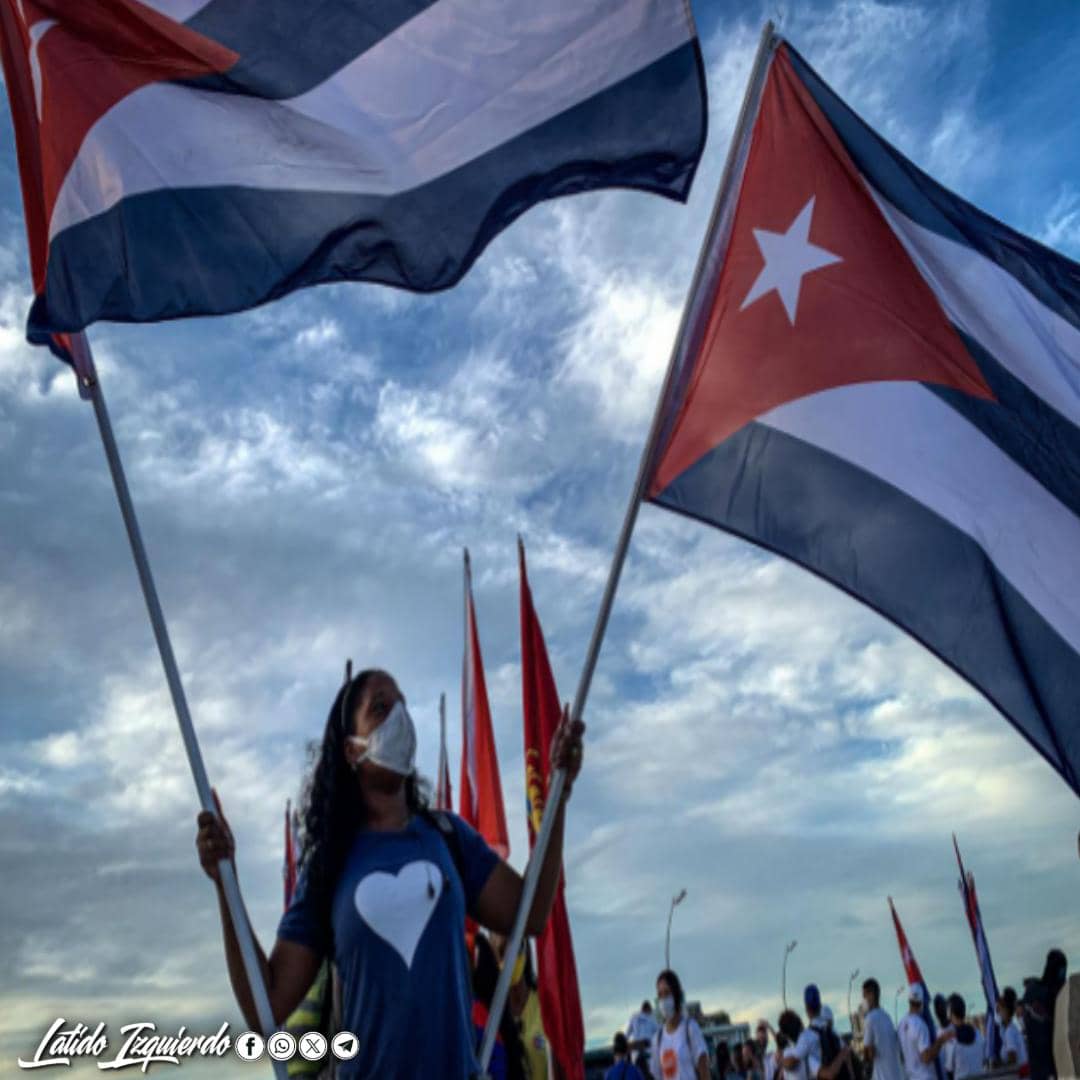 🤚"Un Latido X Cuba" 🇨🇺
Frente a cada desafío, crece nuestra fortaleza. Ante cada obstáculo, se multiplica nuestra convicción.

El pueblo cubano resiste, lucha y construye. Nuestra lealtad a la Revolución y al socialismo es la brújula que nos guía hacia el futuro.
#UnidosXCuba