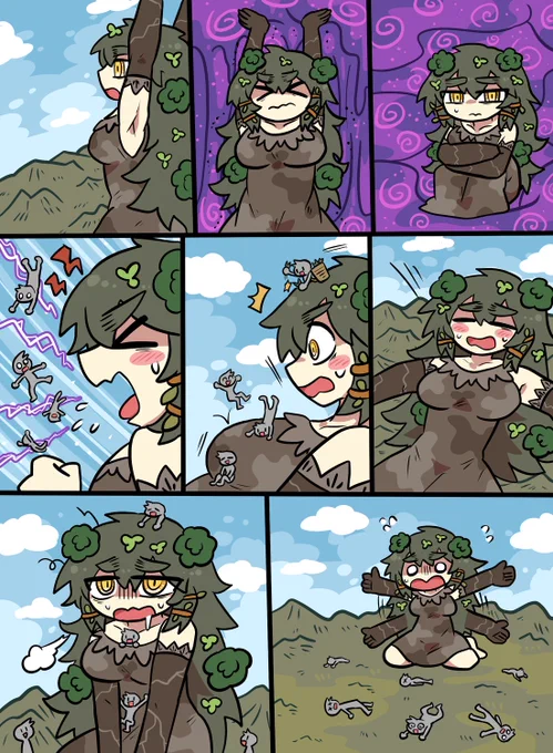skebを納品しました🌳🌀 
