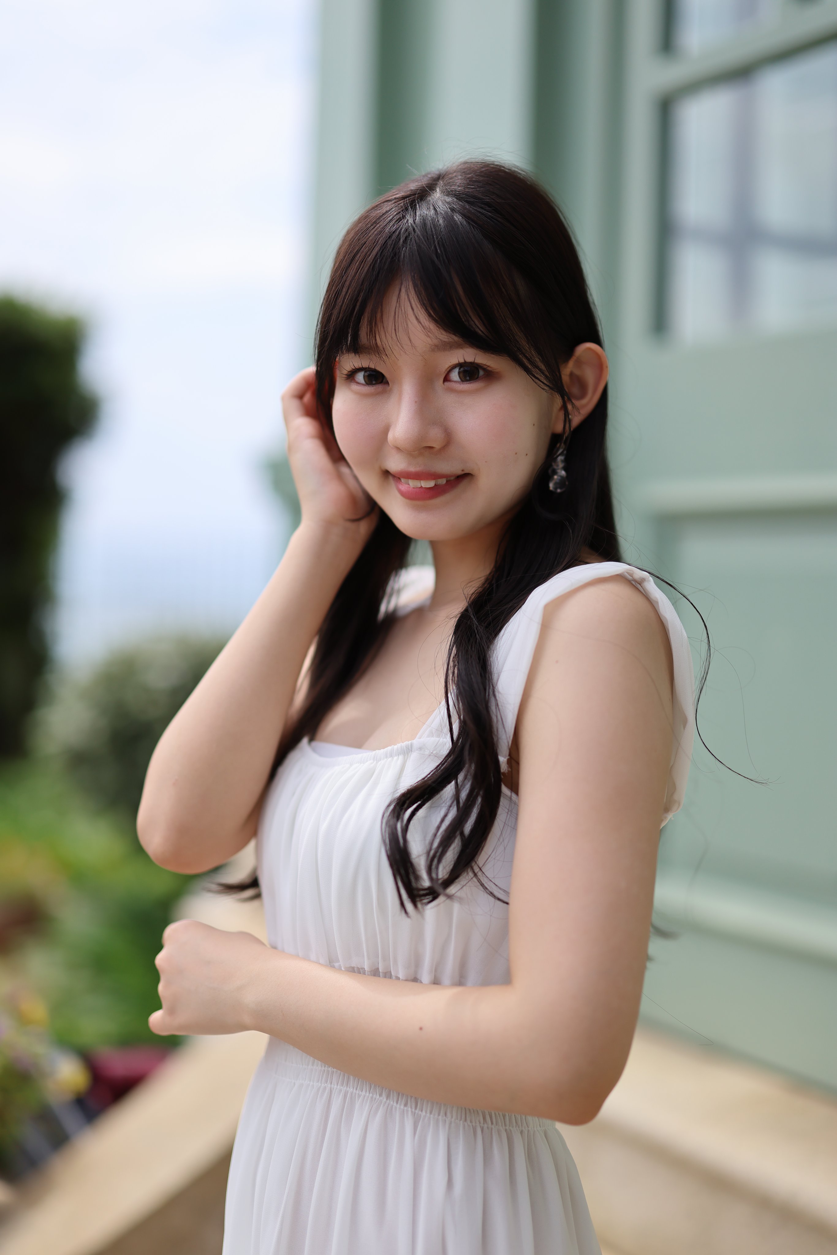 桜井木穂　白いビキニ 猫耳ヘアバンド 　チェキ　ポラロイド写真 桜井木穂 白いビキニ 猫耳ヘアバンド チェキ ポラロイド写真 😉🩷
