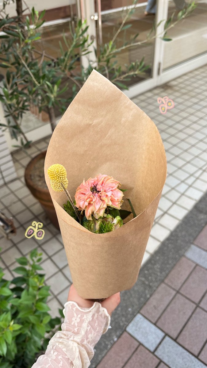 双子の相棒と過ごす心ほどけるお休み🌼
お気に入りの花屋のおばあちゃん店主さんに
作ってもらった花束、秋の香りがする🍂
