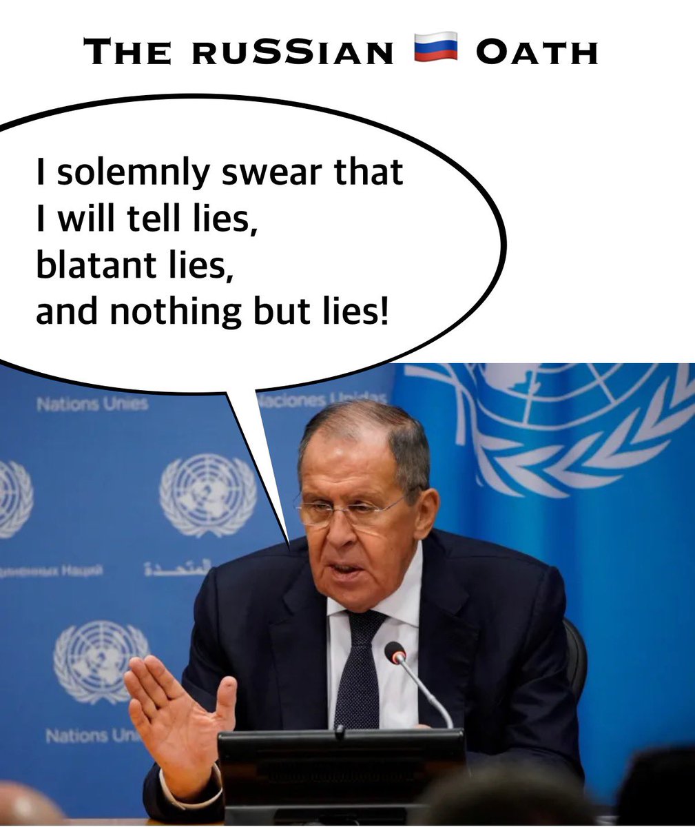 The ruSSian 🇷🇺 Oath!