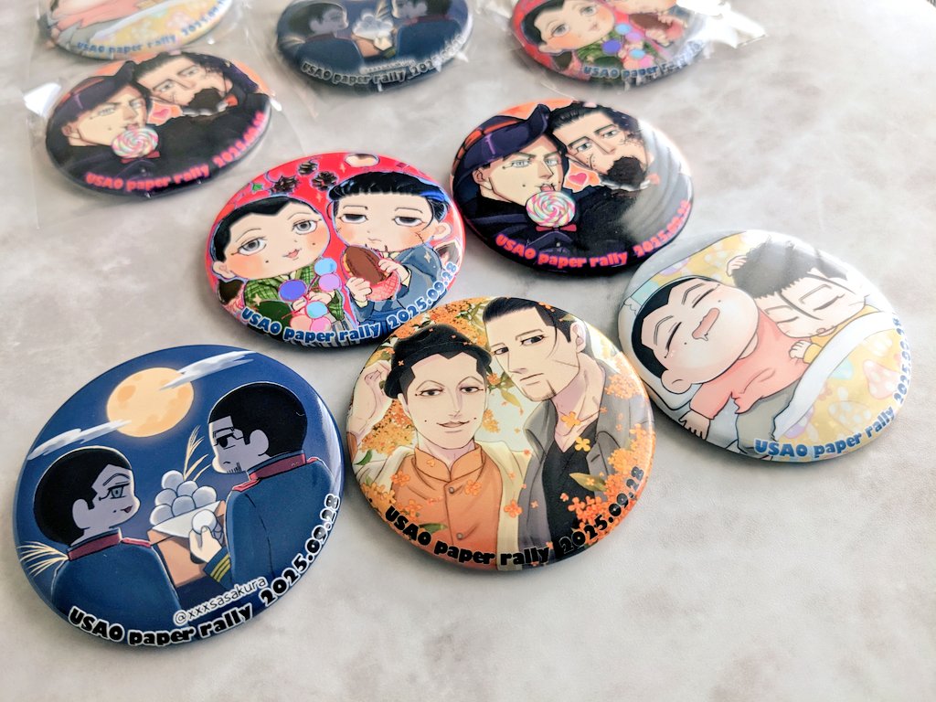  Man 1st Anniversary バッジ まとめ売りバラ売り⭕ 宇佐尾ペーパーラリー0928 on X: 