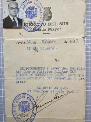 ¿Sorprendidos de q Hombres G hayan sido nombrados Caballeros Legionarios de Honor? Francisco Summers e Isern, Gobernador civil y Jefe provincial d Falange en Huelva y Granada, fue uno d los jueces que condenó a muerte a Blas Infante. Y fue el abuelo del cantante David Summers...