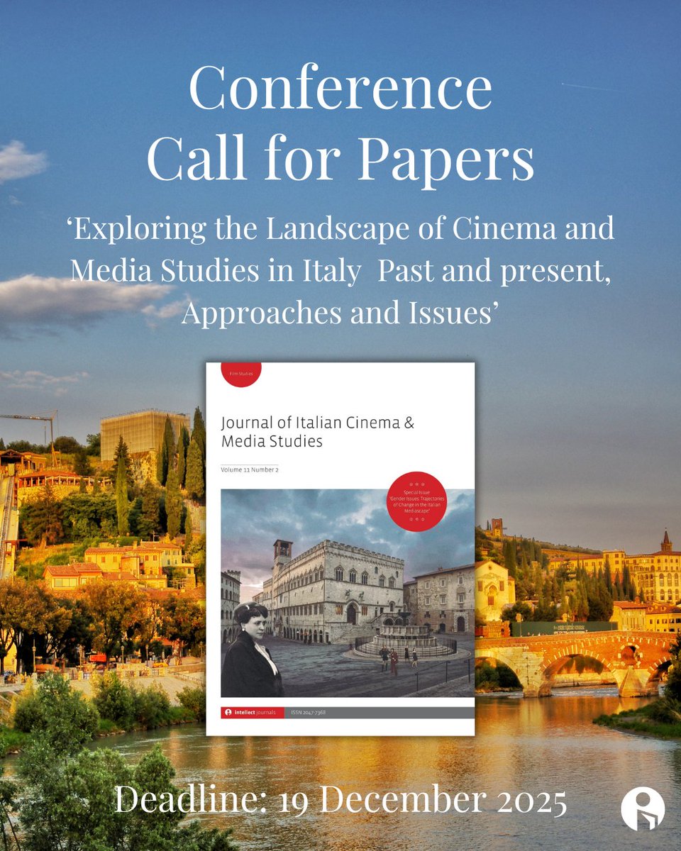 Conference Call for Papers

This conference will be centred on the relationship between Italian film and media studies and the disciplines of the arts and humanities and the social sciences. 

Find out more 👉ow.ly/a3qC50WZiCe