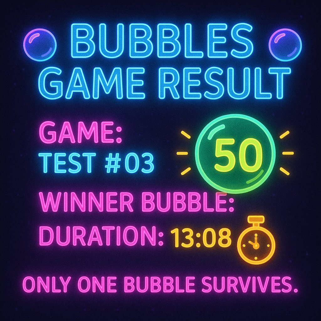 Bubbles tweet media