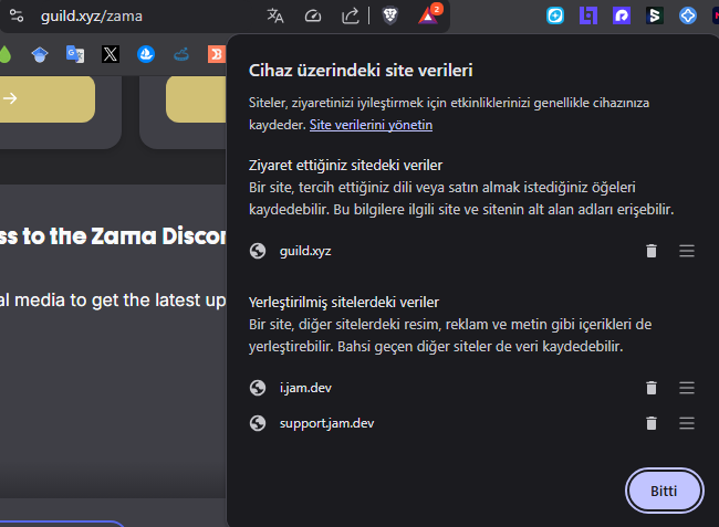 kriptosusnft's tweet photo. Guild'de @zama rollerini açmak için tarayıcıdan cookieleri silip metamask güncelleyip sorunu çözebilirsiniz. 
Bazen 1500 kişi civarı pendingte kalıyor ama beklerseniz girersiniz.

#ZamaCreatorProgram https://t.co/SS3KzgtvoP