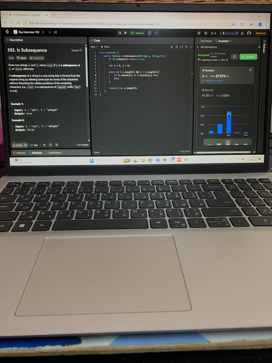 fivefeetcoder's tweet image. Day 16

Practising two pointer approach problems till I get the hang of it