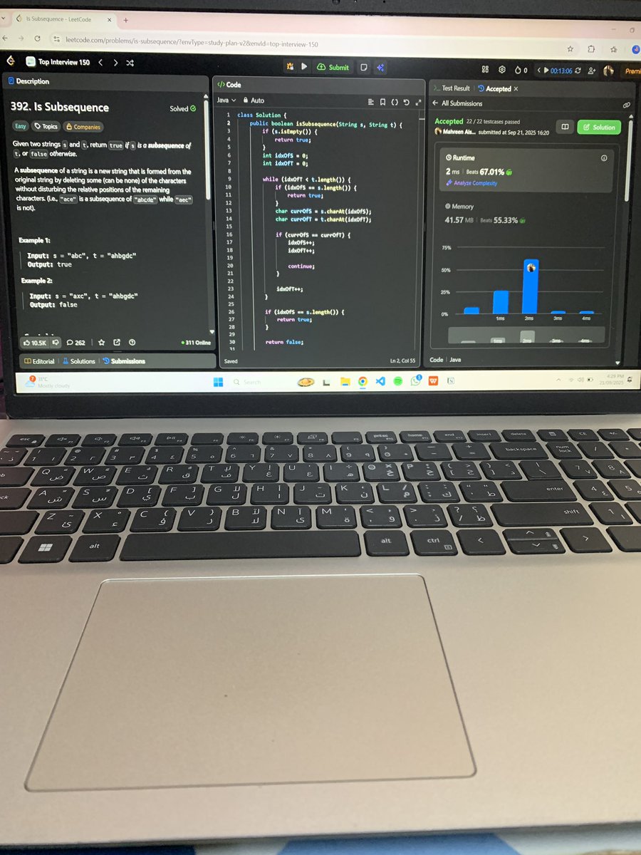 fivefeetcoder's tweet image. Day 16

Practising two pointer approach problems till I get the hang of it