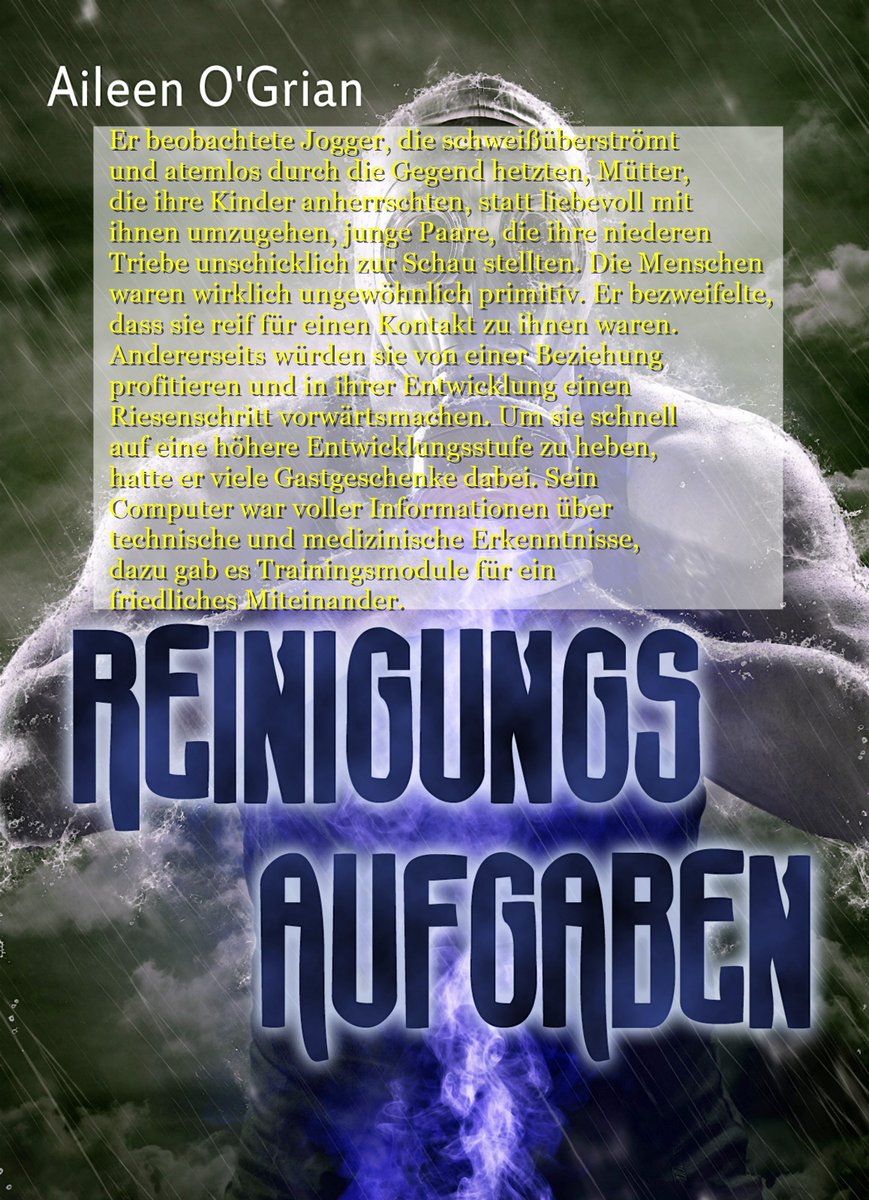 #Preisaktion #99CentDeal
Reinigungsaufgaben von Aileen O'Grian
Wie würde ein Alien uns wohl sehen? 
#Dystopie #ebook #kurzgeschichten
Amazon:
amazon.de/Reinigungsaufg…
Thalia: thalia.de/shop/home/arti…
Hugendubel: hugendubel.de/de/ebook_epub/…
Bücher .de: buecher.de/shop/science-f…