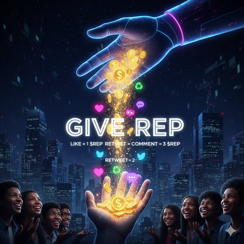 "Your interactions power our community! ✨ Get rewarded for every action you take:
<a href="/GiveRep/">GiveRep</a>
​❤️ Like = 1 $REP
🔁 Retweet = 2 $REP
💬 Comment = 3 $REP
​Join the #GiveRep movement and start earning today! Your engagement truly pays off. #Crypto #Rewards #community"