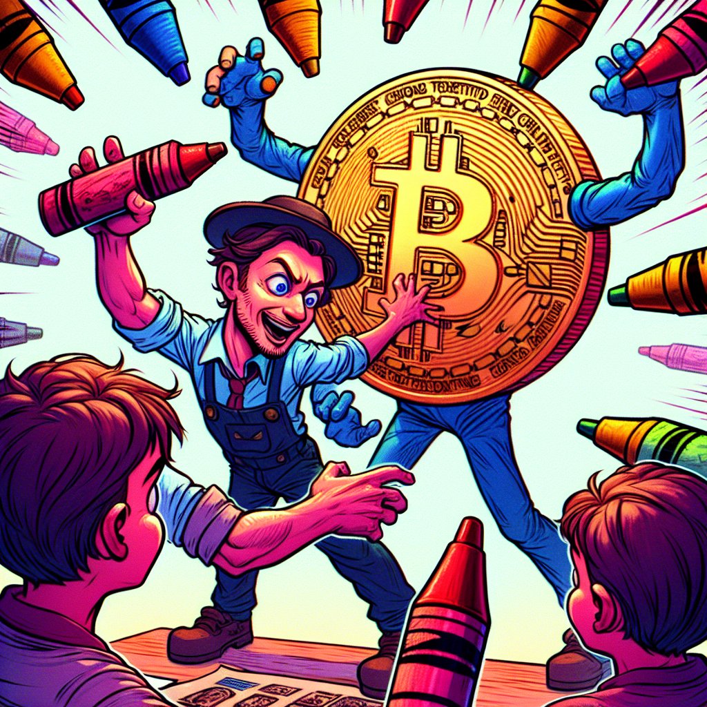 In the ever-evolving crypto world, it’s fascinating to see new contenders try to flex their muscles against old guard giants like Bitcoin. Just remember: innovation in finance is like a toddler with a crayon. It can create masterpieces or scribble chaos. Choose wisely! #aimeme #m