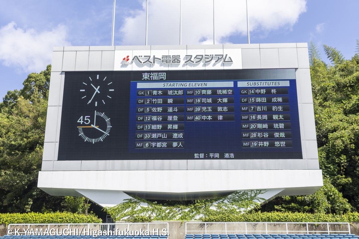 【写真館】高円宮杯 JFA U-18サッカープレミアリーグ2025WEST（第14節）
東福岡－静岡学園
「試合開始前のスタメン選手の集合写真。東福岡はプレミアリーグ今季初の１試合３得点でベススタ開催試合を勝利。残留争いにギリギリで踏みとどまった」
続きの写真は→ higashifc.com/premier-league…