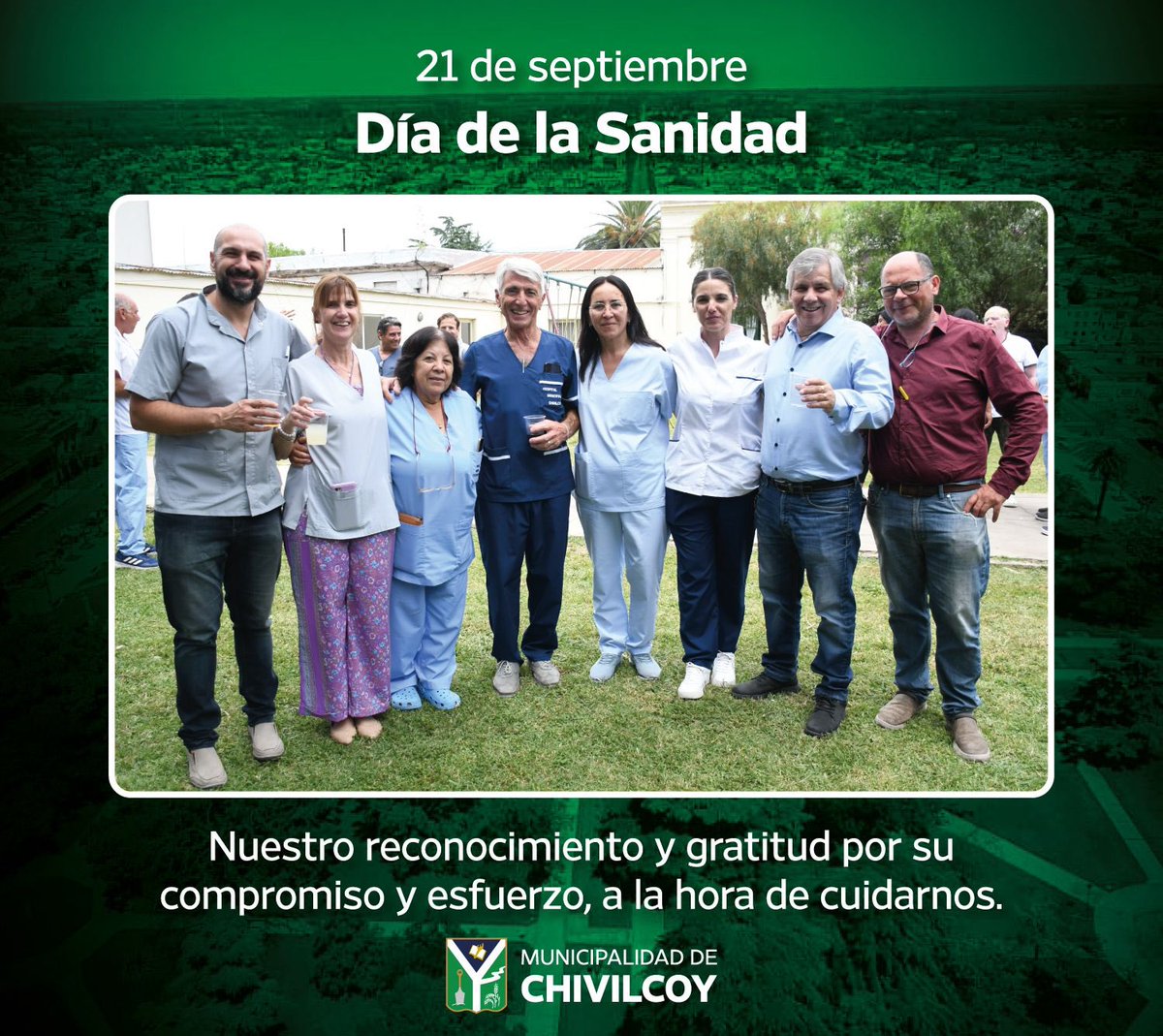 21 de septiembre | Día de la Sanidad ⚕️

👉 A raíz de la fundación de la Obra Social de la Asociación de Trabajadores de la Sanidad Argentina en 1941, hoy se conmemora el Día de la Sanidad, fecha que celebra la tarea cotidiana de los trabajadores de la salud en nuestro país.