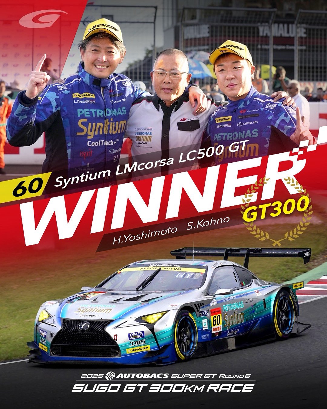 ハートミャクミャク　ブルー 公式】SUPER GT on X: 
