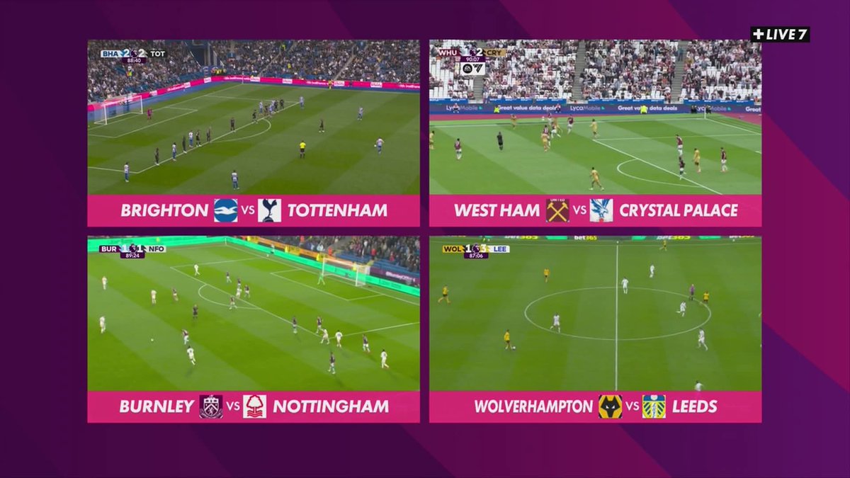 نسيت أنوه بتغطية كنال بلوس الفرنسية الخرافية لمباريات الدوري الانجليزي الممتاز في توقيت واحد عشية السبت الممتاز كالعادة 😍