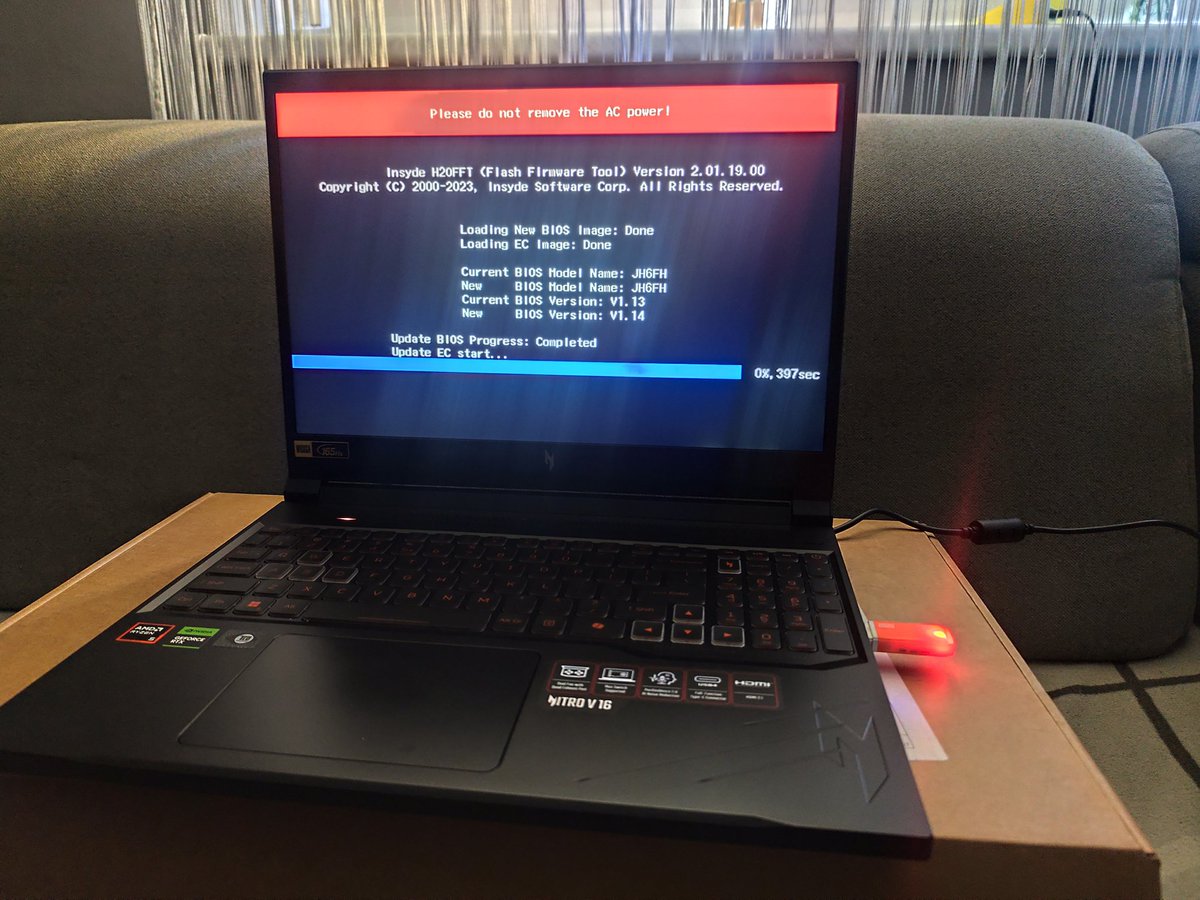 There is nothing more scary than attempting a BIOS update